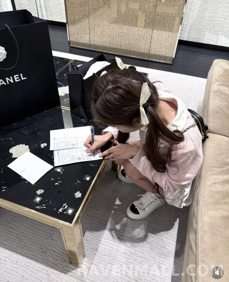 샤넬 샤넬 퀼팅 토캡 스니커즈 상세 이미지