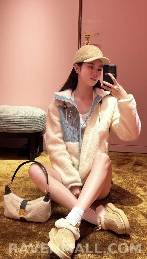 루이비통 루이비통 모노그램 퍼 뮬 상세 이미지