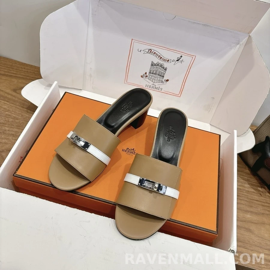 에르메스 에르메스 Gigi 켈리 버클 힐 샌들 상세 이미지
