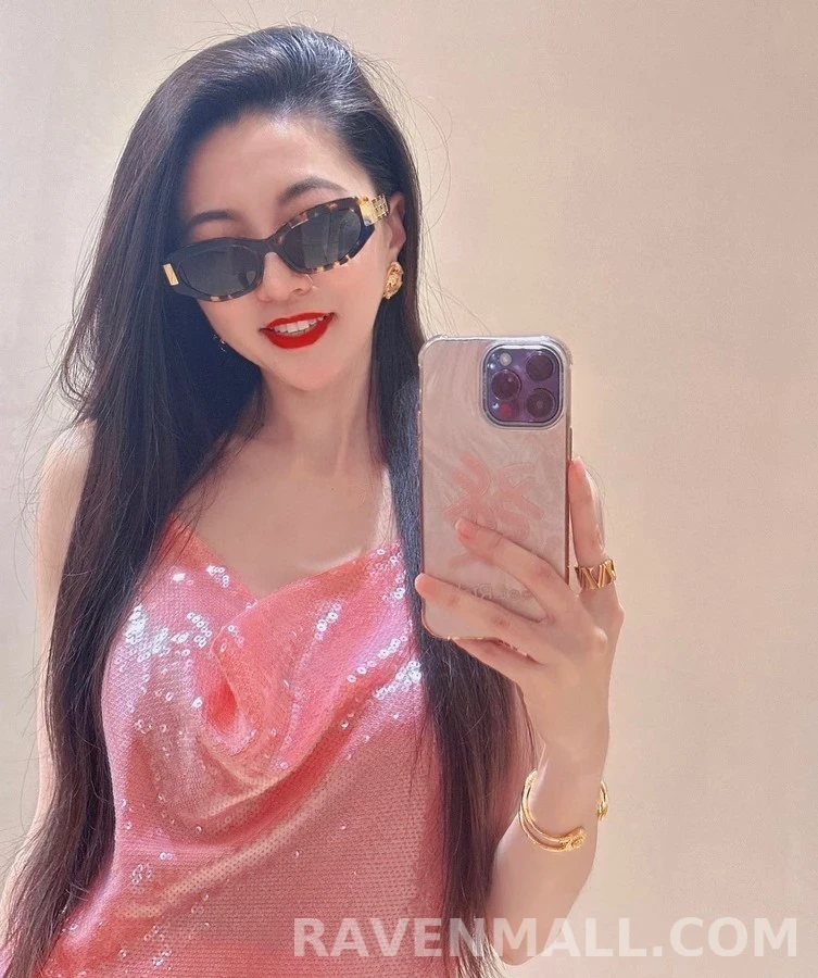 베르사체 베르사체 그리스 키 패턴 선글라스 상세 이미지
