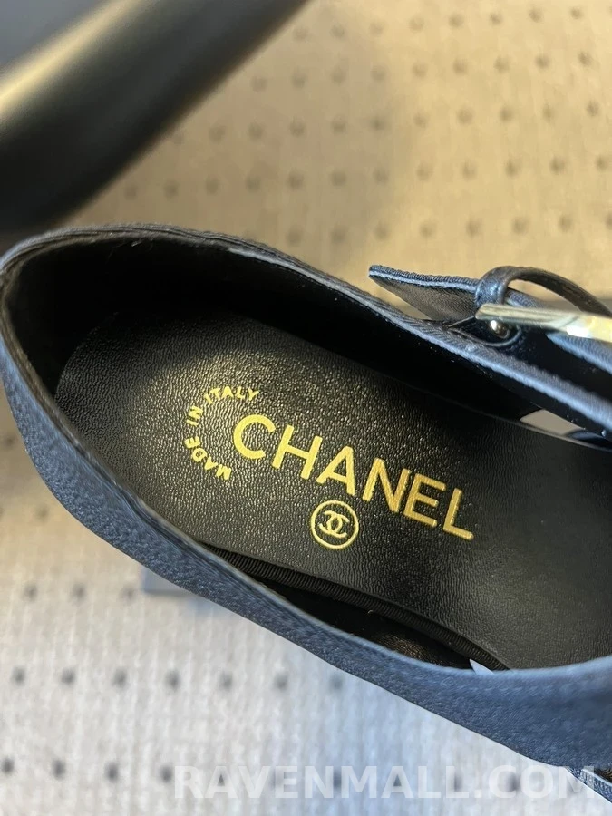 샤넬 샤넬 캡토 스트랩 메리제인 플랫 상세 이미지