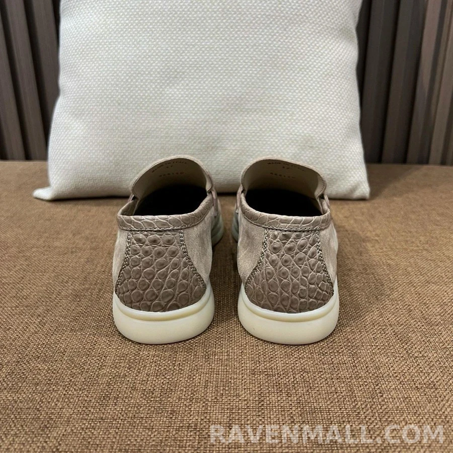 로로피아나 로로피아나 썸머 참스 워크 스웨이드 로퍼 상세 이미지