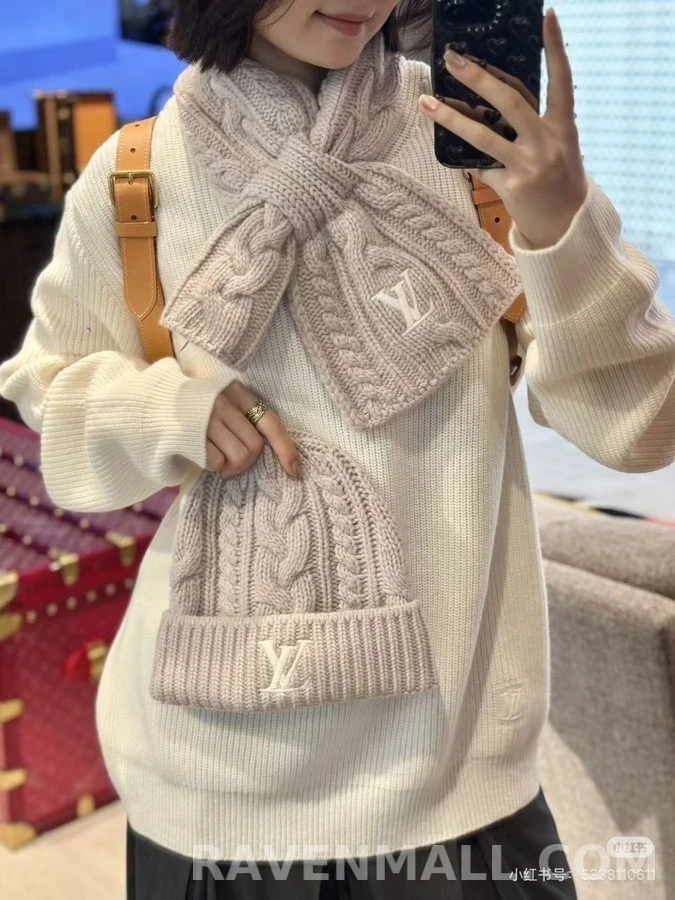 루이비통 루이비통 미니 케이블 머플러 상세 이미지