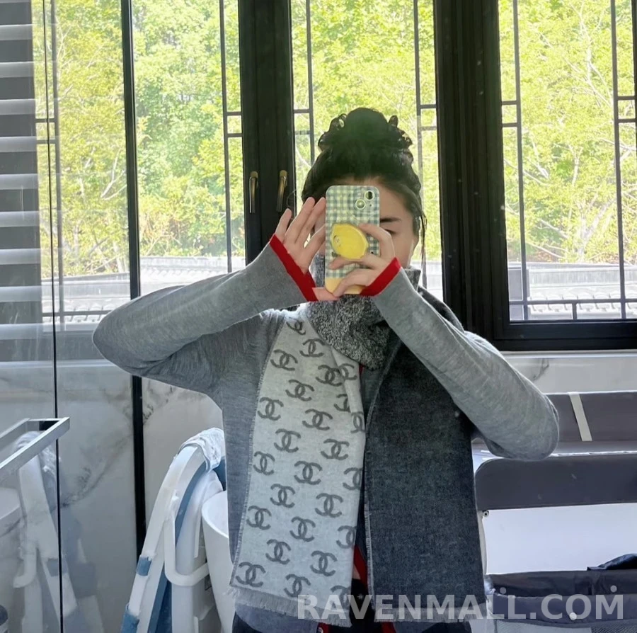 샤넬 샤넬 캐시미어 목도리 상세 이미지