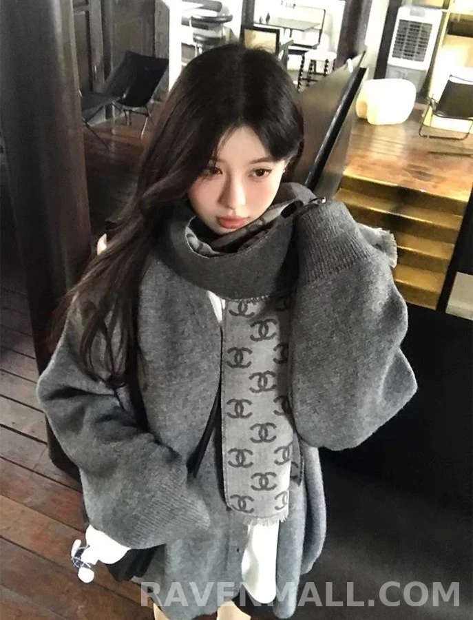 샤넬 샤넬 캐시미어 목도리 상세 이미지