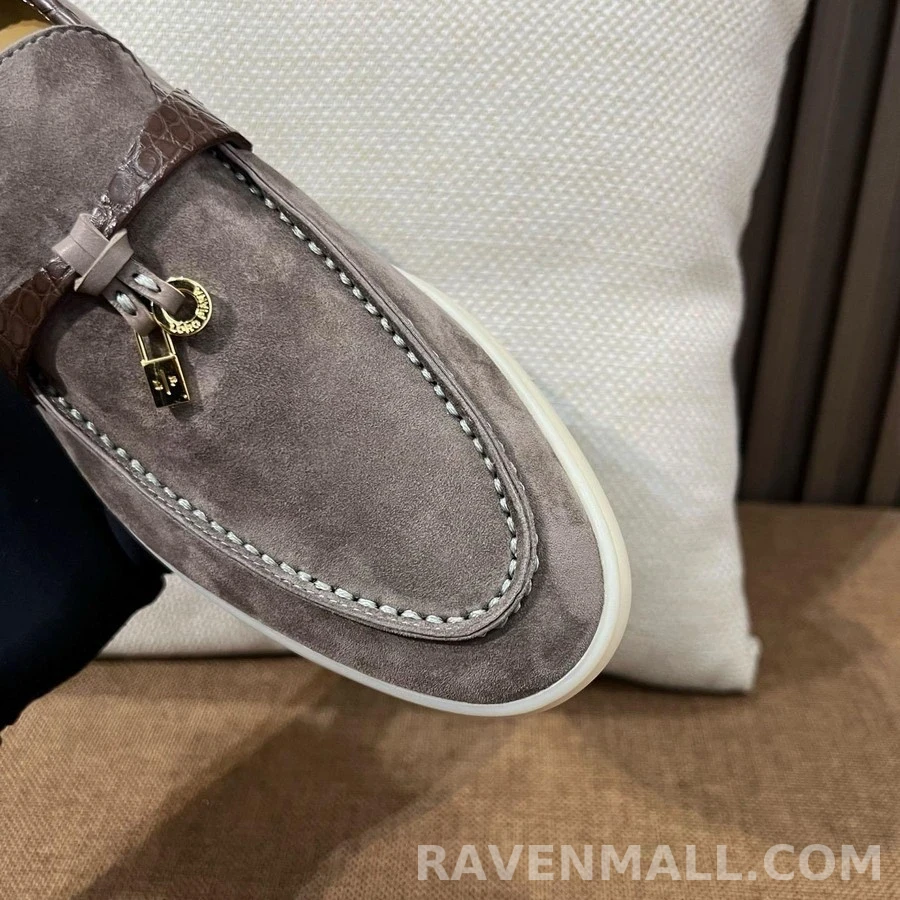 로로피아나 로로피아나 썸머 참스 워크 스웨이드 로퍼 상세 이미지
