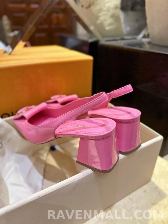 루이비통 루이비통 세이크 슬링백 펌프스 상세 이미지