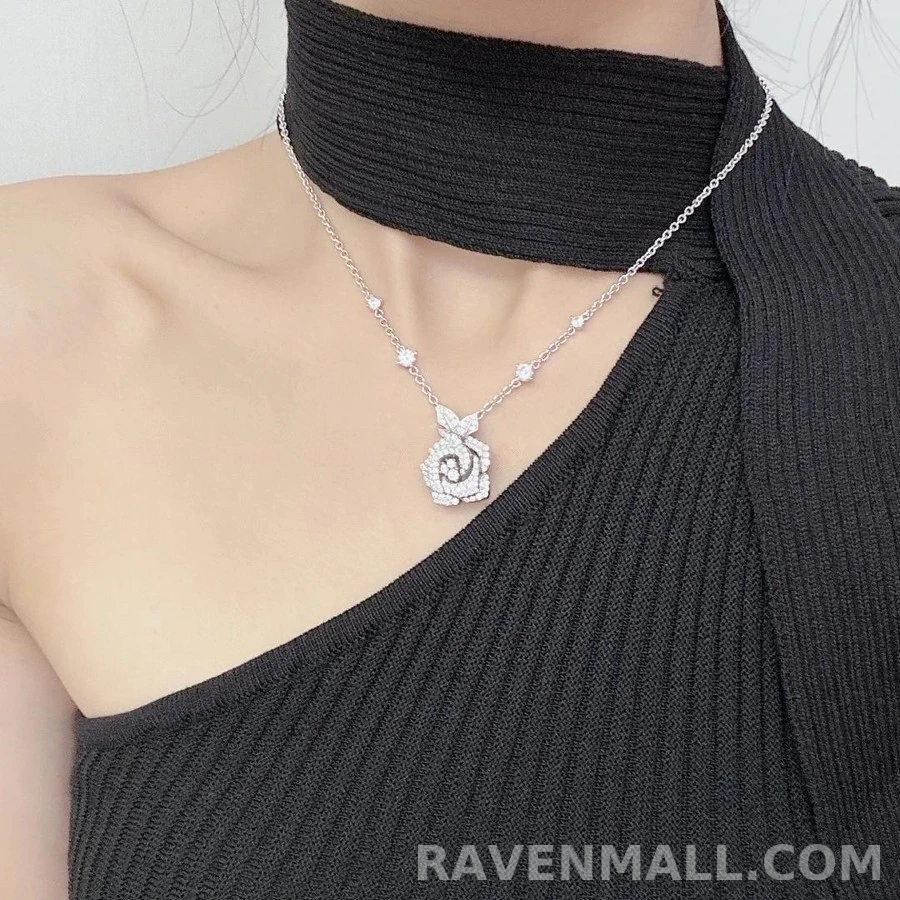 디올 디올 Rose Dior Bagatelle 미디엄 목걸이 상세 이미지