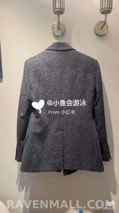 브루넬로 쿠치넬리 브루넬로 쿠치넬리 울 더블 버튼 자켓 상세 이미지