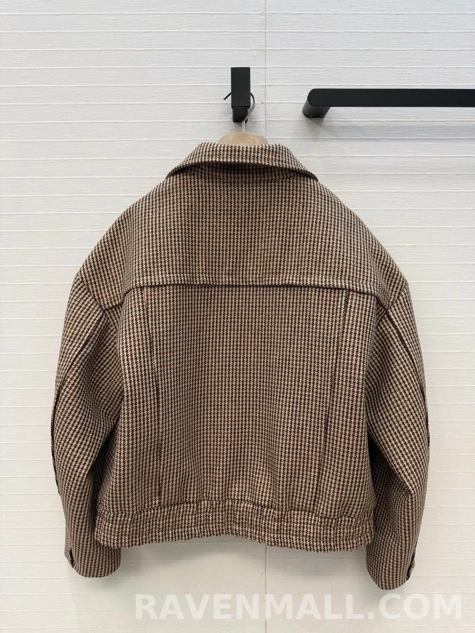 브루넬로 쿠치넬리 브루넬로 쿠치넬리 천조개 스탠드넥 울 자켓 상세 이미지
