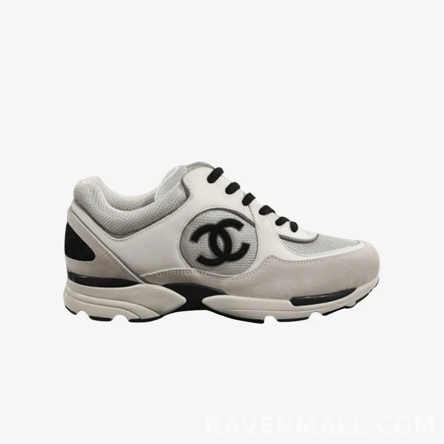 샤넬 샤넬 메쉬 스웨이드 스니커즈 상세 이미지