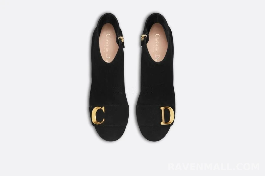디올 디올 C'EST DIOR 스웨이드 힐 앵클부츠 상세 이미지