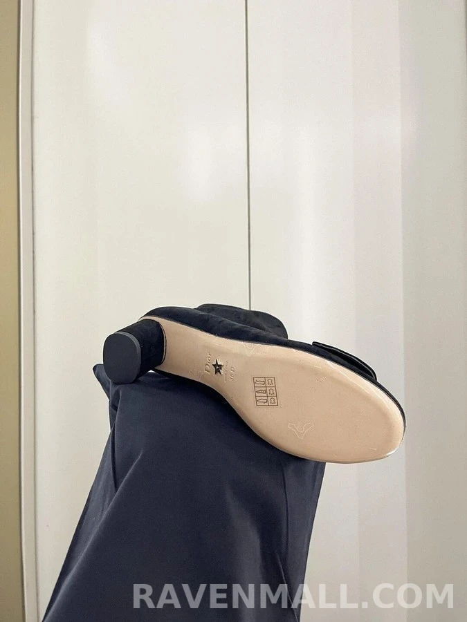 디올 디올 C'EST DIOR 스웨이드 힐 앵클부츠 상세 이미지