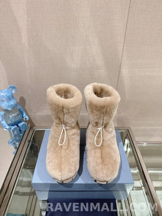 프라다 프라다 시어링 부티 상세 이미지