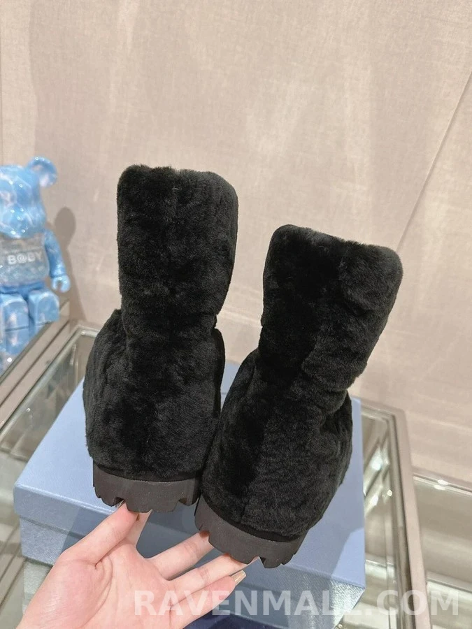 프라다 프라다 시어링 부티 상세 이미지
