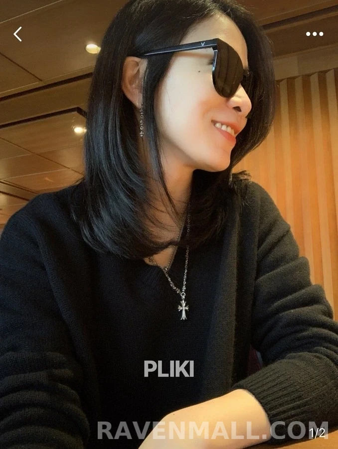 크롬하츠 크롬하츠 타이니 Ech 플러스 드롭 이어링 상세 이미지