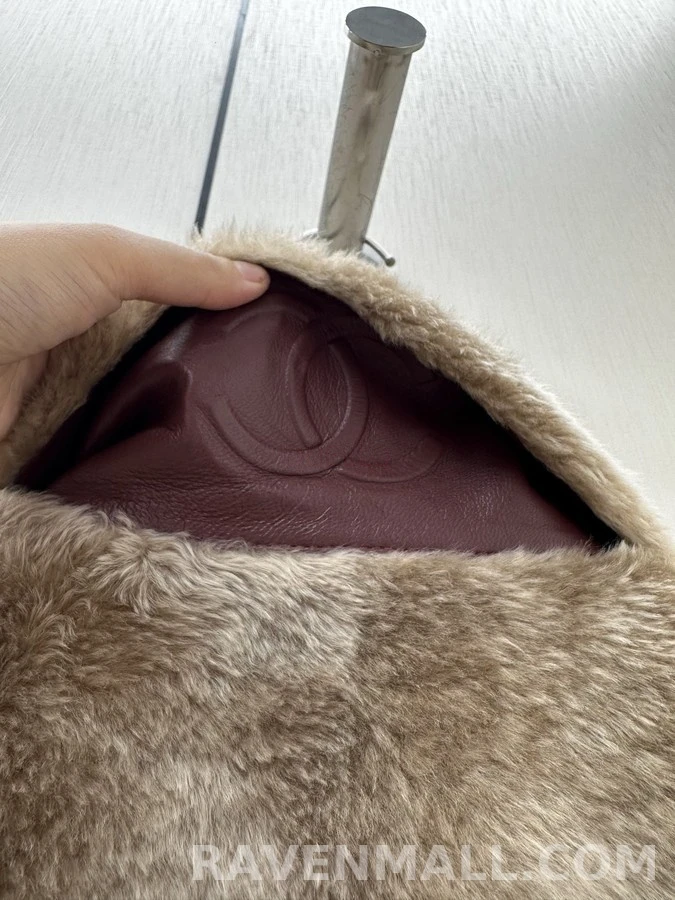 샤넬 샤넬 로고 버튼 피모 일체 자켓 상세 이미지