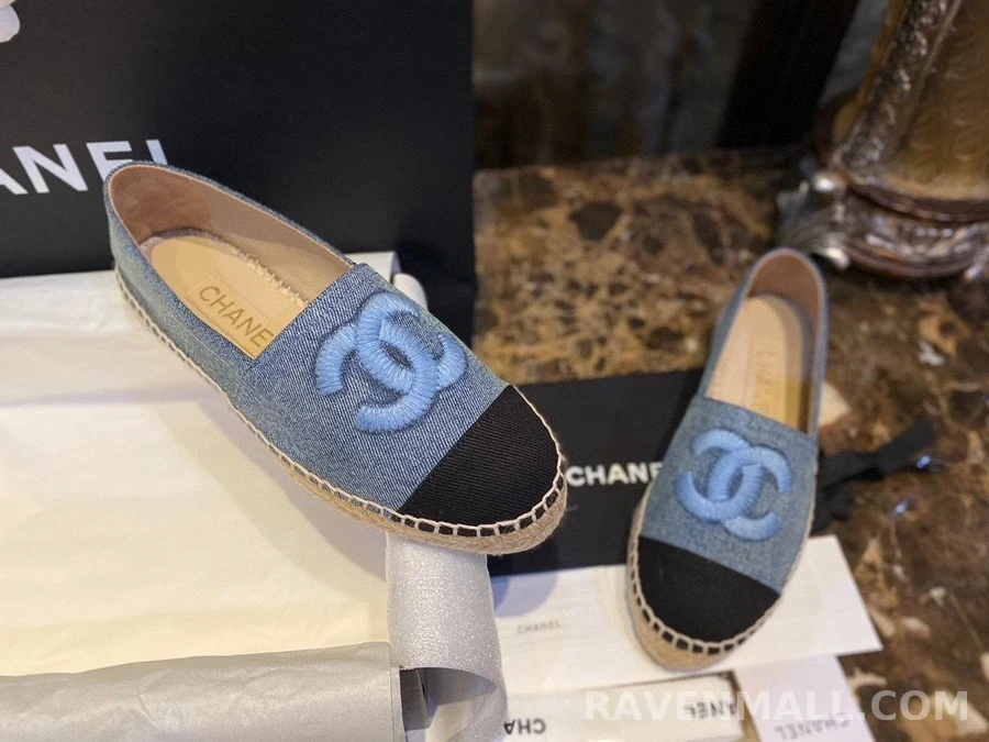 샤넬 샤넬 CC Espadrille 데님 상세 이미지