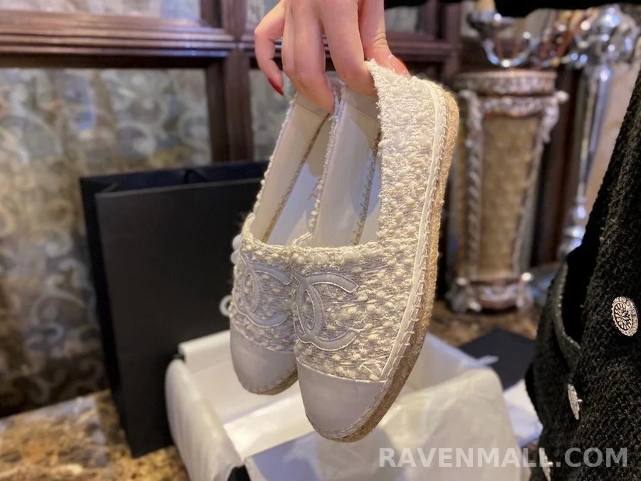 샤넬 샤넬 트위드 CC Espadrille 상세 이미지