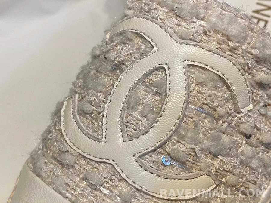 샤넬 샤넬 트위드 CC Espadrille 상세 이미지