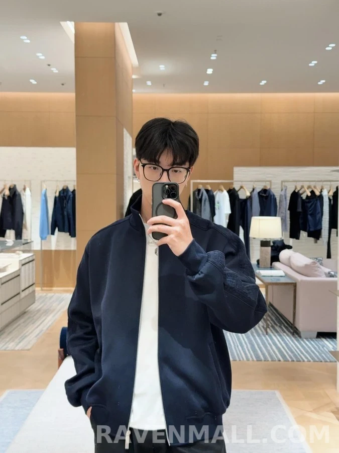 디올 디올 오블리크 자카드 집업 니트 상세 이미지