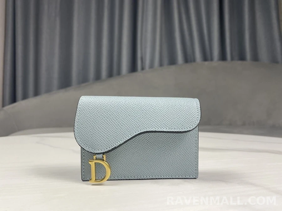 디올 디올 새들 플랩 카드 지갑 상세 이미지