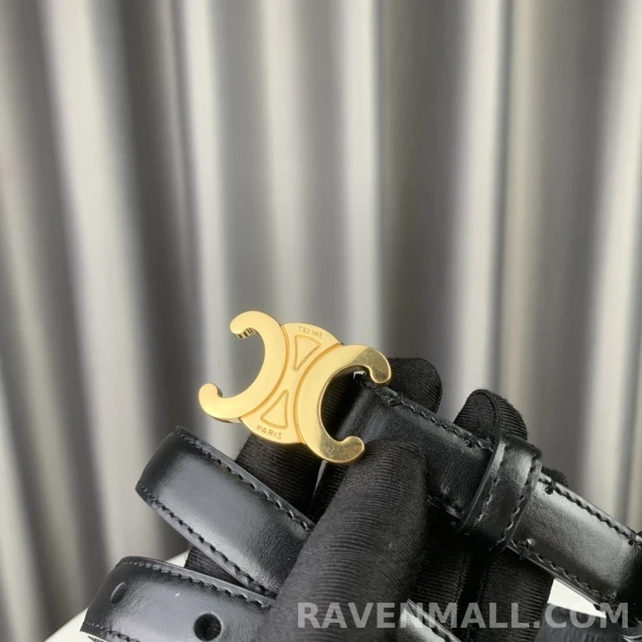 셀린느 셀린느 스몰 트리옹프 벨트 18mm 상세 이미지