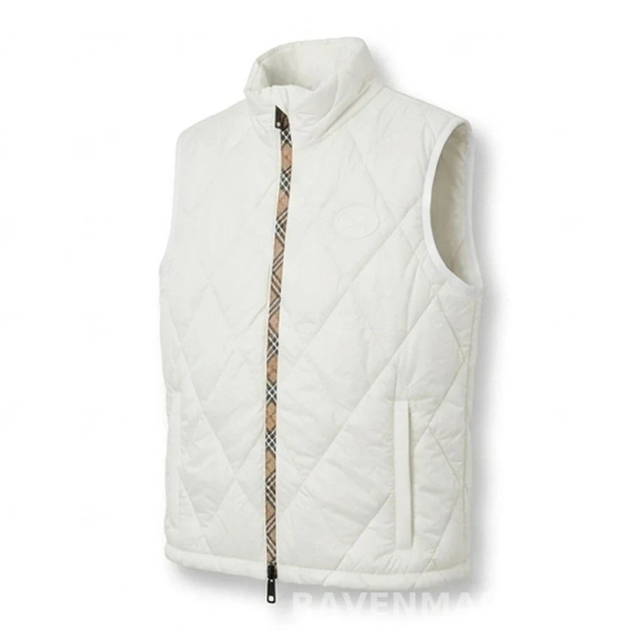 버버리 버버리 다이아몬드 퀼팅 코튼 베스트 상세 이미지