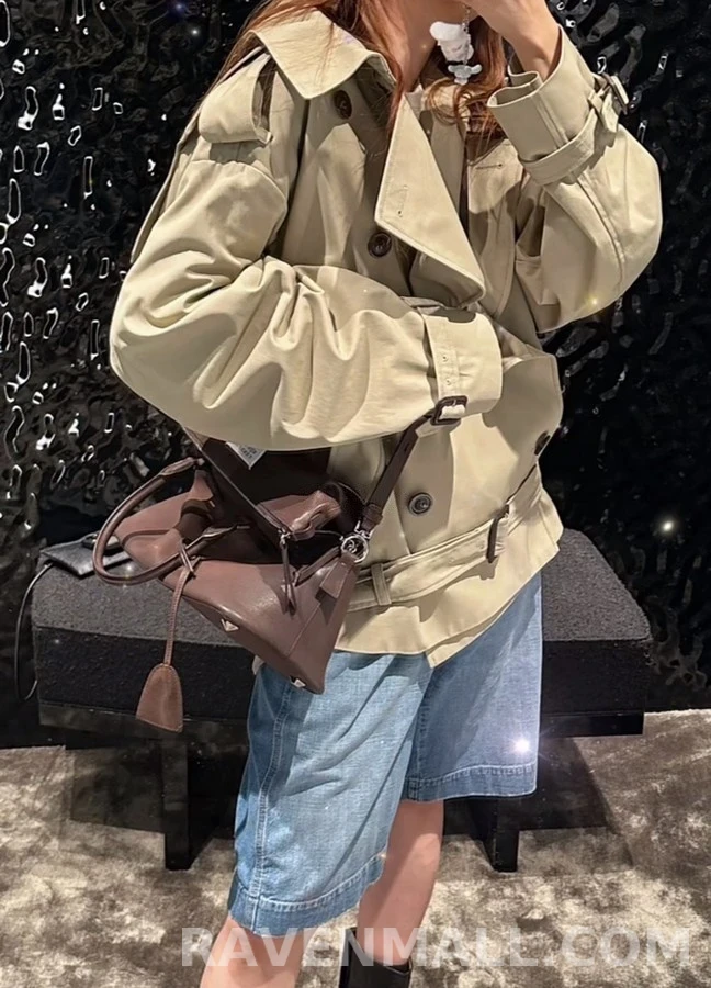 메종 마르지엘라 메종마르지엘라 더블 브레스트 벨트 자켓 상세 이미지