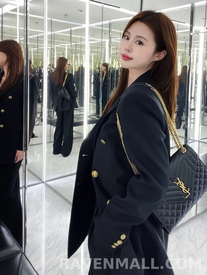 생로랑 세인트로랑 버튼 피크드 라펠 자켓 상세 이미지