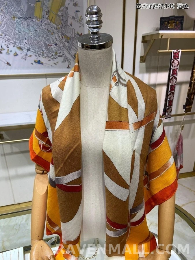 에르메스 에르메스 Figure Artistique 90 스카프 상세 이미지