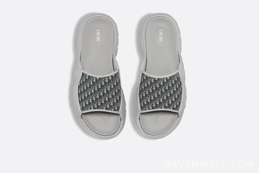 디올 디올 H-TOWN 오블리크 자카드 슬라이드 상세 이미지