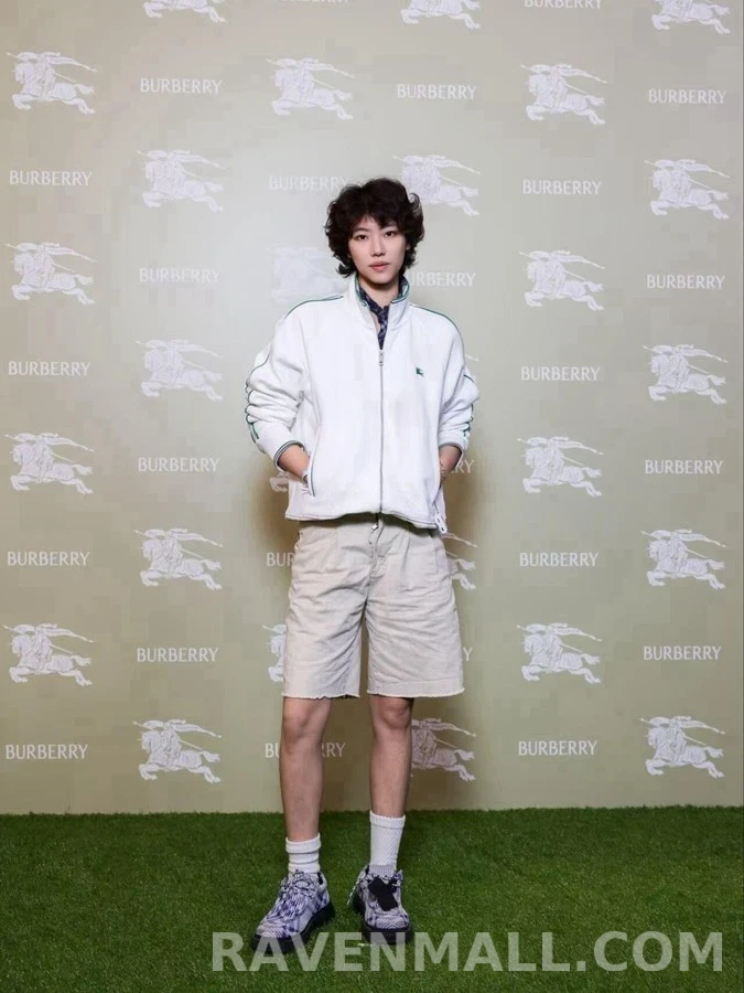 버버리 버버리 배색 트랙 자켓 상세 이미지