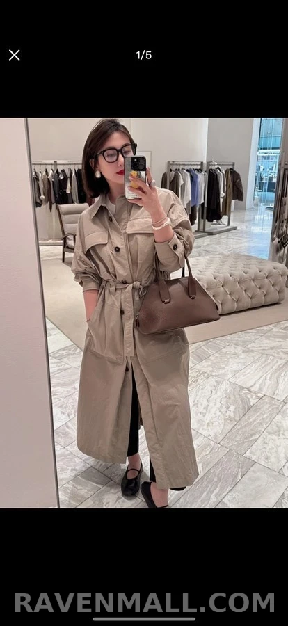 브루넬로 쿠치넬리 브루넬로 쿠치넬리 유틸리티 벨티드 코트 상세 이미지
