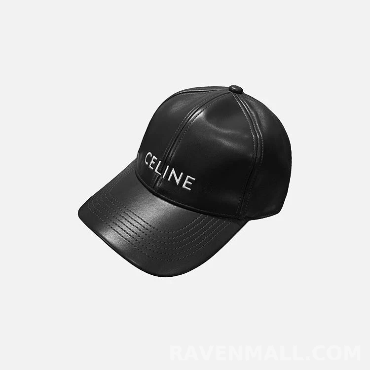셀린느 셀린느 Celine 레더 베이스볼 캡 상세 이미지