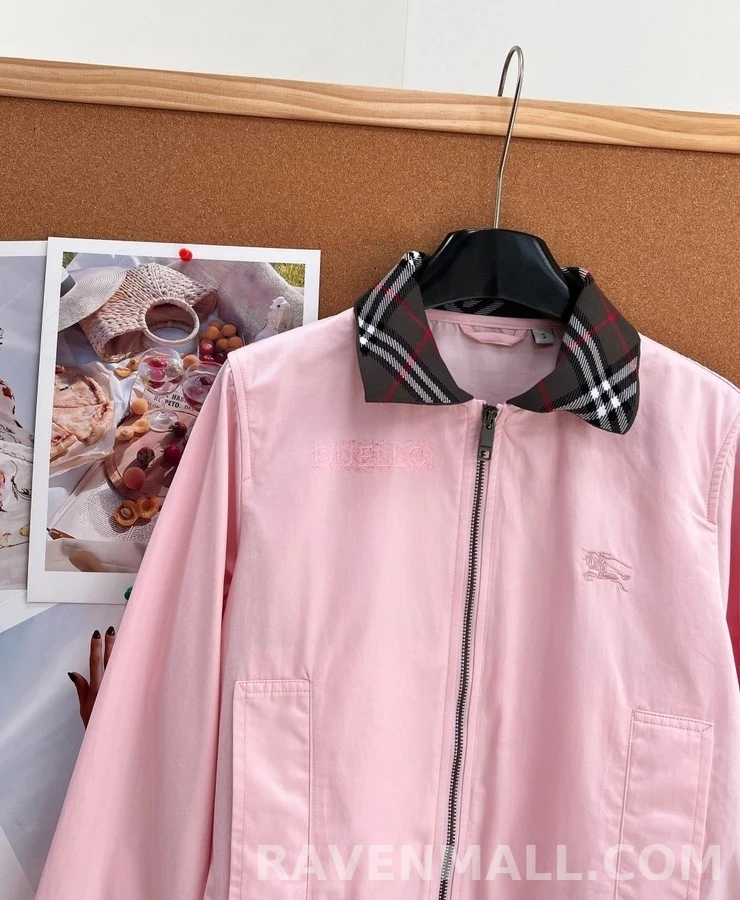 버버리 버버리 하링턴 빈티지 체크 집업 자켓 상세 이미지
