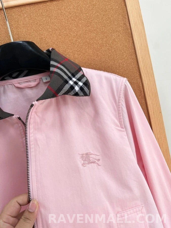 버버리 버버리 하링턴 빈티지 체크 집업 자켓 상세 이미지
