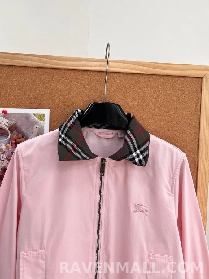 버버리 버버리 하링턴 빈티지 체크 집업 자켓 상세 이미지