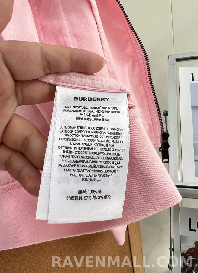 버버리 버버리 하링턴 빈티지 체크 집업 자켓 상세 이미지