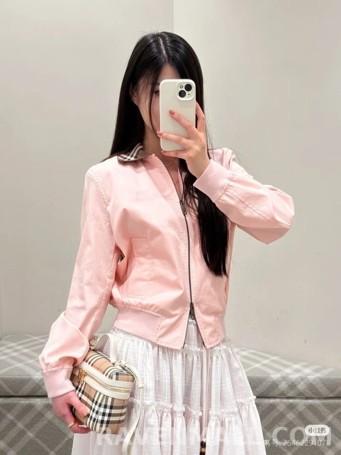 버버리 버버리 하링턴 빈티지 체크 집업 자켓 상세 이미지