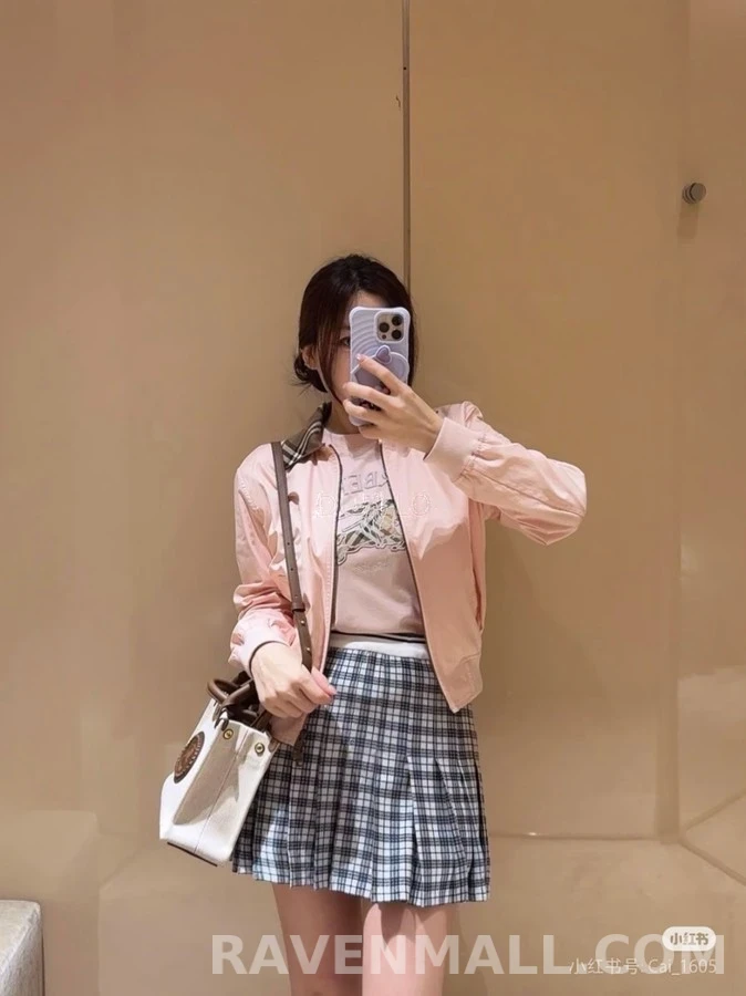 버버리 버버리 하링턴 빈티지 체크 집업 자켓 상세 이미지