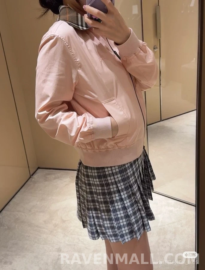 버버리 버버리 하링턴 빈티지 체크 집업 자켓 상세 이미지