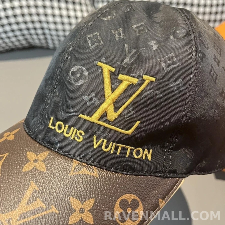 루이비통 루이비통 LV 로고 자수 베이스볼 캡 상세 이미지