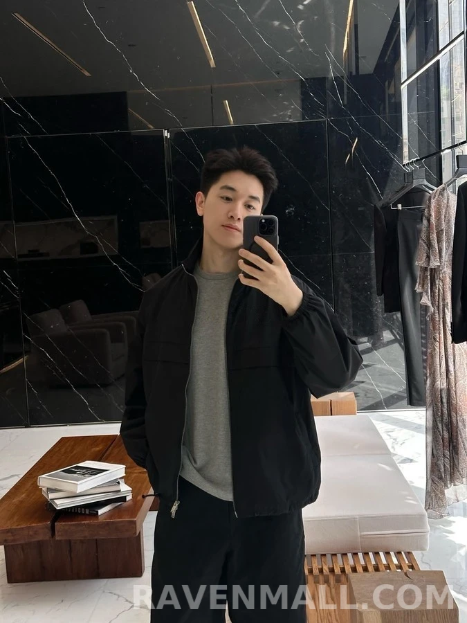 생로랑 세인트로랑 가바딘 집업 자켓 상세 이미지