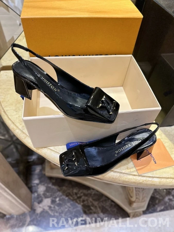루이비통 루이비통 쉐이크 슬링백 펌프스 상세 이미지