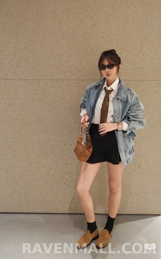 생로랑 세인트로랑 레트로 워싱 데님 자켓 상세 이미지