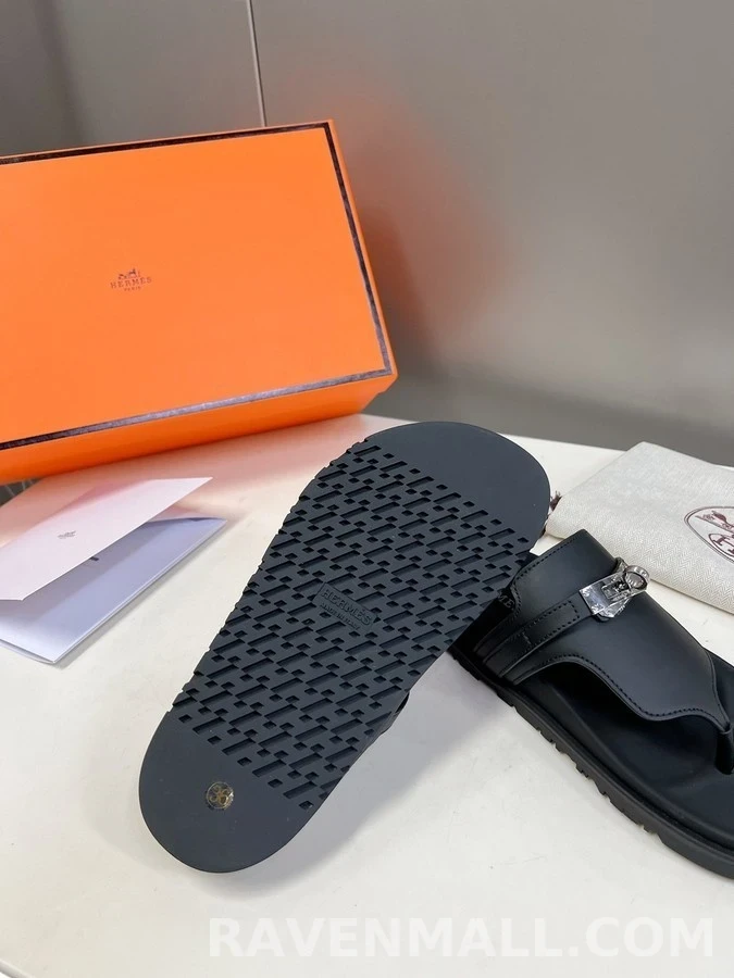 에르메스 에르메스 카프스킨 엠파이어 샌들 상세 이미지