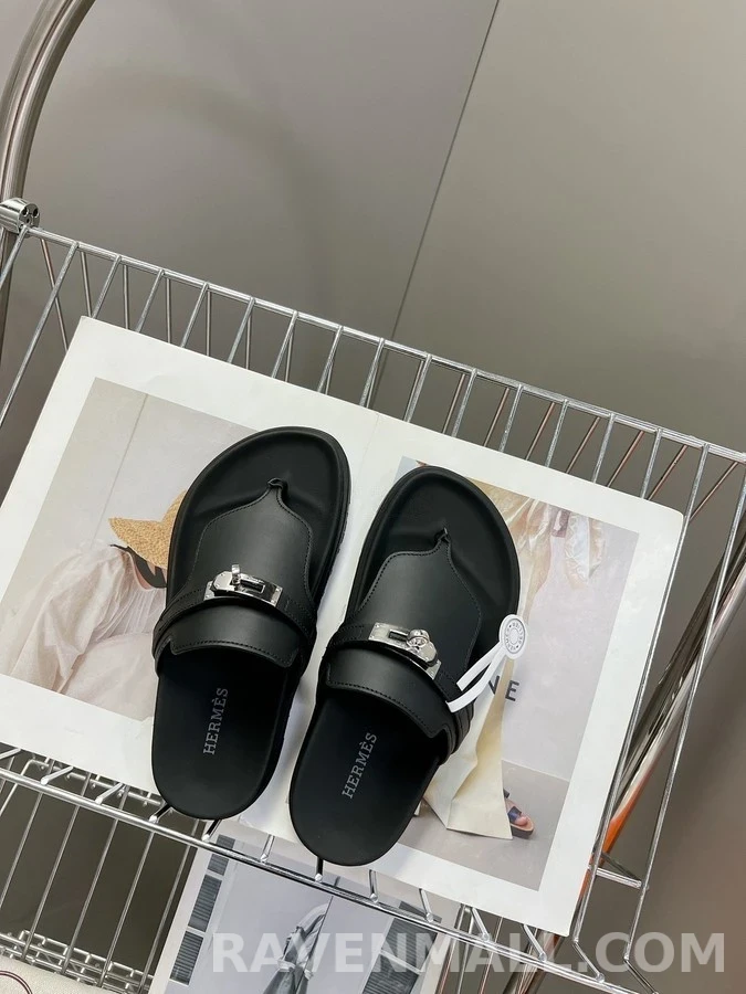 에르메스 에르메스 카프스킨 엠파이어 샌들 상세 이미지