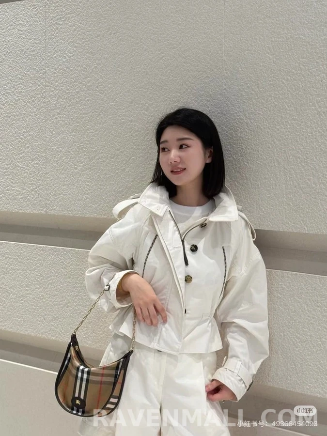 버버리 버버리 체크 포켓 드로스트링 자켓 상세 이미지