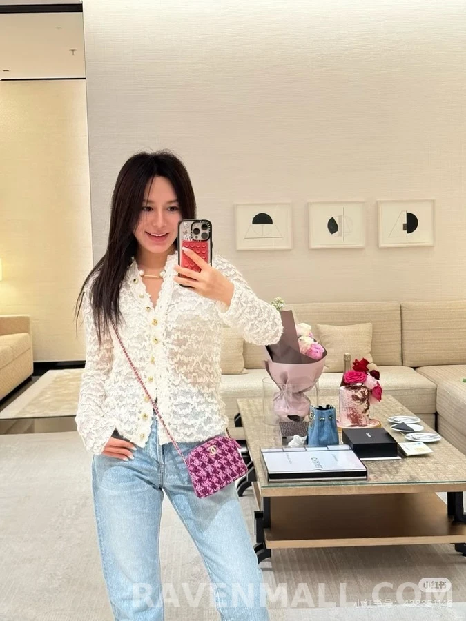 샤넬 샤넬 물결 니트 자켓 상세 이미지